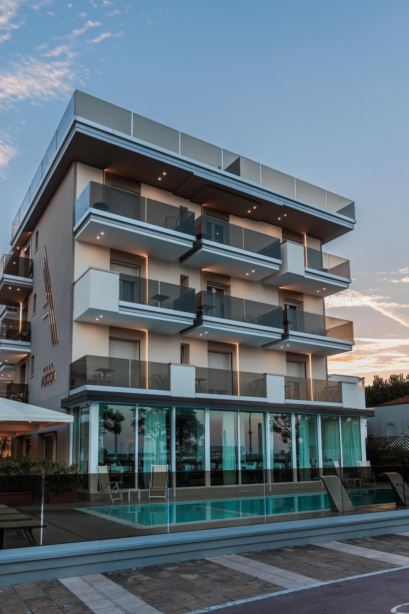 Hotel Ascot Riccione Exterior foto